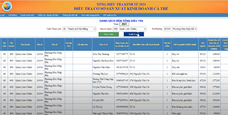 Video hướng dẫn cập nhật cơ sở sản xuất kinh doanh cá thể và cơ sở tôn giáo, tín ngưỡng